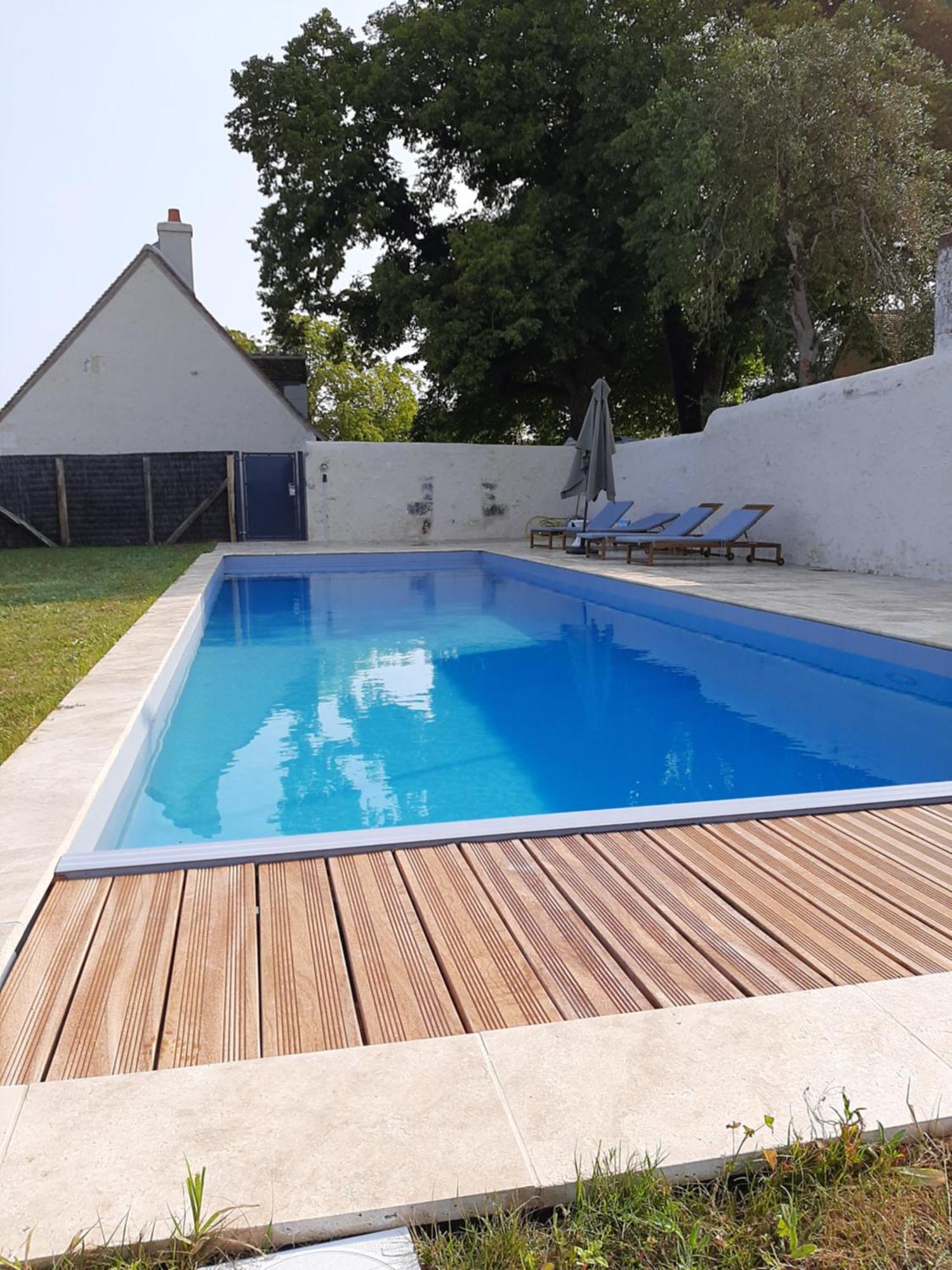 Le Puits Renaissance - Gites De Caractere Et Piscine Chauffee Chambourg-sur-Indre Exterior foto