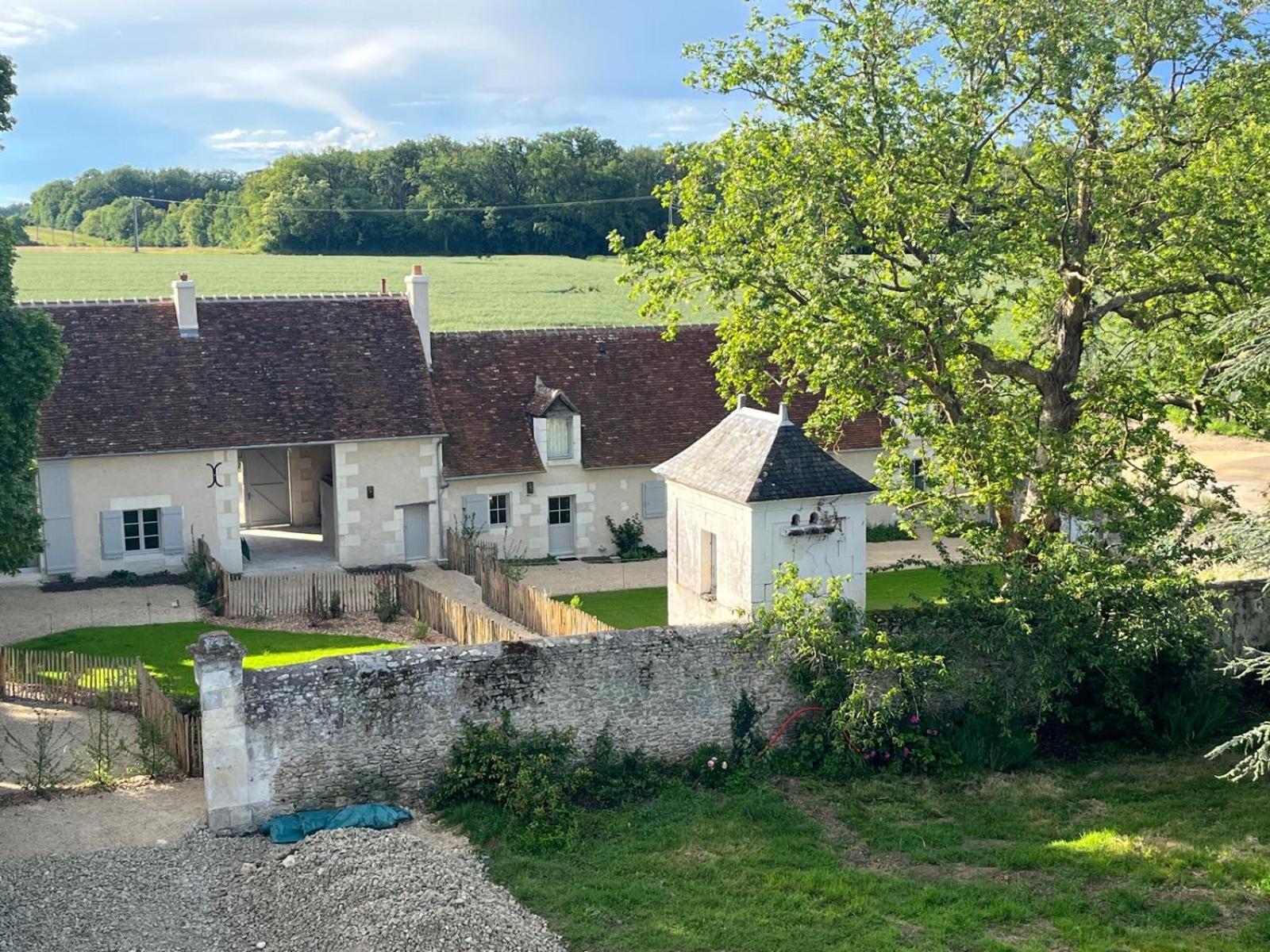 Le Puits Renaissance - Gites De Caractere Et Piscine Chauffee Chambourg-sur-Indre Exterior foto